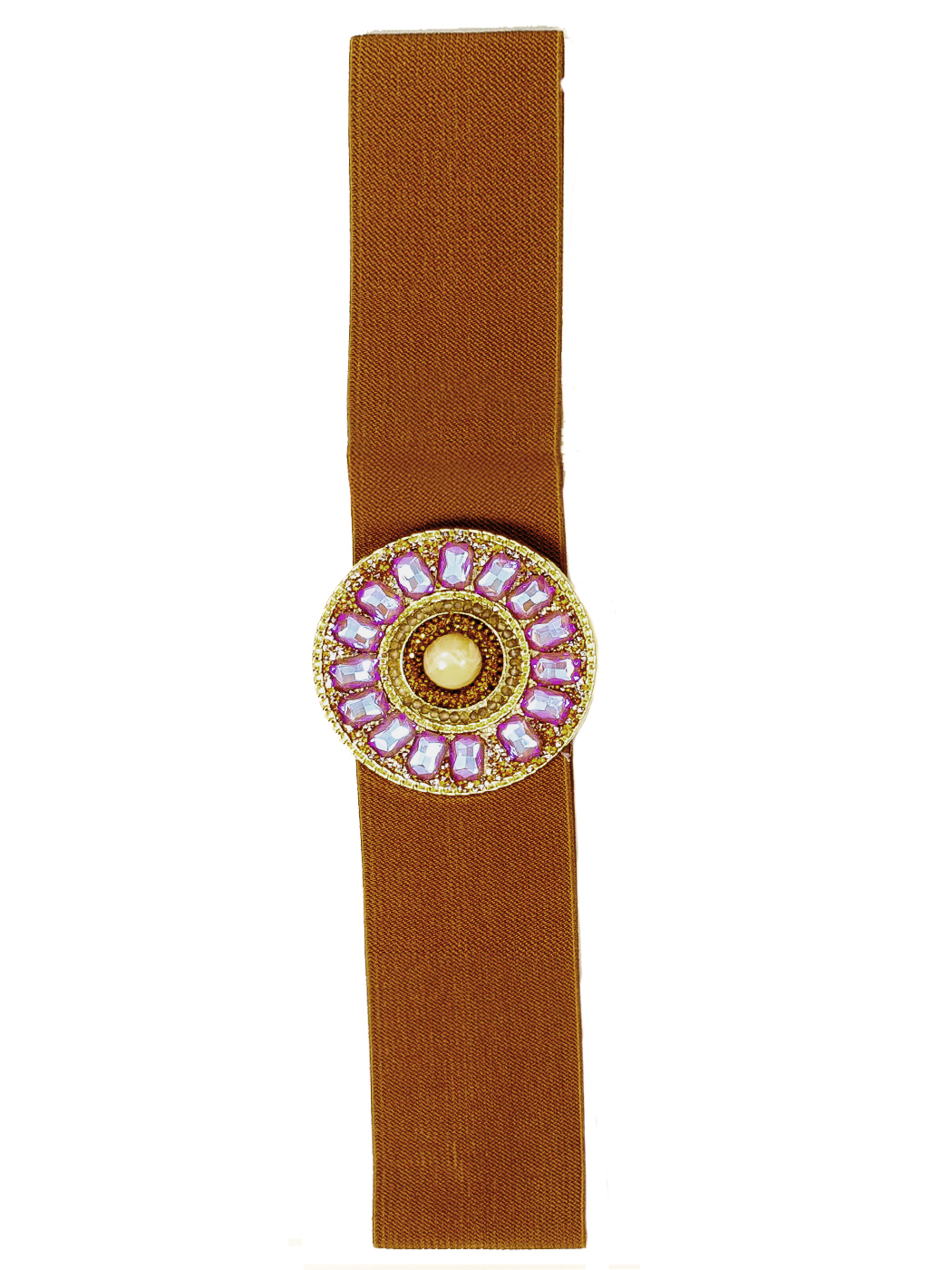 CINTURA ELASTICA CON FIBBIA GIOIELLO